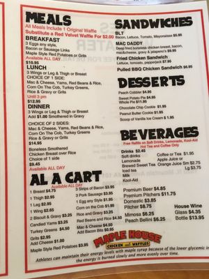 Menu photo 7 Bs Chicken & Waffles Fontana, CA