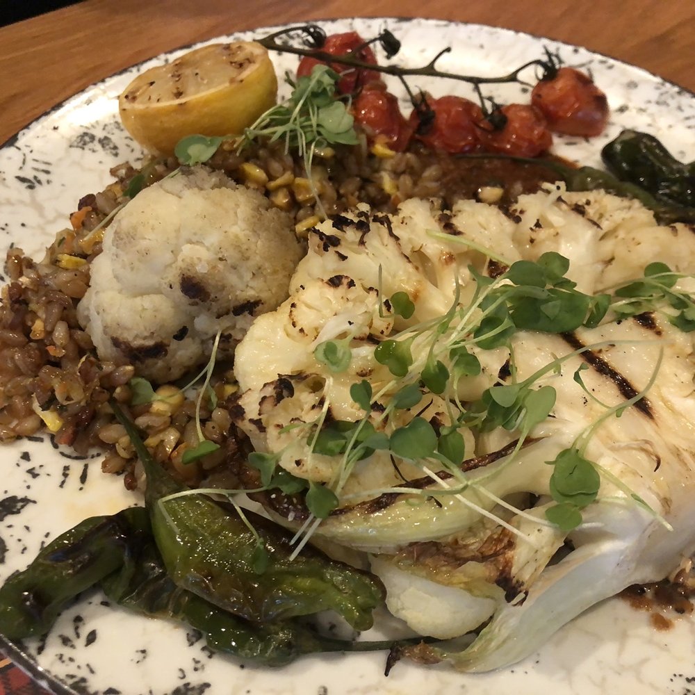 Bigfire - Cauliflower steak - American Near Me - Orlando, Florida Bigfire - Cauliflower steak - American Near Me - Orlando, Florida