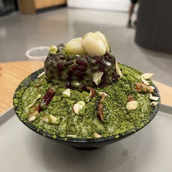 Sul & Beans - Green Tea Bingsoo - Desserts Near Me - Irvine, California Sul & Beans - Green Tea Bingsoo - Desserts Near Me - Irvine, California