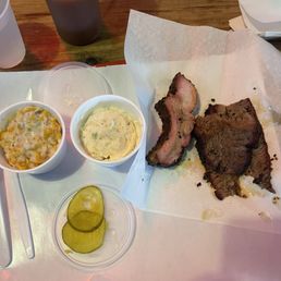 Pork Ribs Brisket Creamed Corn Potato Salad
