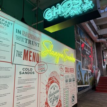 Ghost Sando Shop - Menu - Sandwiches Near Me - Los Angeles, California