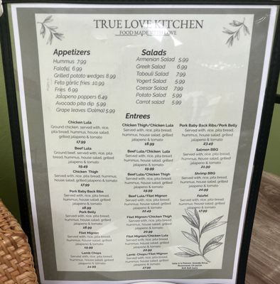 Menu photo 3 True Love Kitchen Rosemead, CA