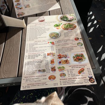 Pho Benny - Menu - Vietnamese Near Me - Lafayette, California