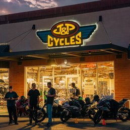 Exterior outside entrance of J&P Cycles - Scottsdale, Arizona Exterior outside entrance of J&P Cycles - Scottsdale, Arizona