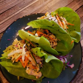 Rumcow - I got the Vietnamese chicken lettuce tacos. Super delicious and light. - Cocktail Bars Near Me - Wilmington, North Carolina Rumcow - I got the Vietnamese chicken lettuce tacos. Super delicious and light. - Cocktail Bars Near Me - Wilmington, North Carolina