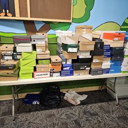 One Love Ministries - We will convert these shoe boxes into Christmas gift boxes!
