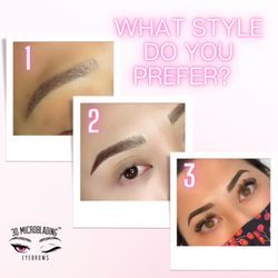 3D Microblading Eyebrows - Which technique is your favorite?