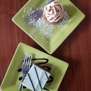 The Chocolate - Mint brownie and s'mores cup. Cute presentation. - Desserts Near Me - West Jordan, Utah