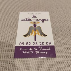 Le mêle-anges - Carte de visite