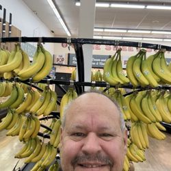 Ridley's Food and Pharmacy - Great way to hang bananas