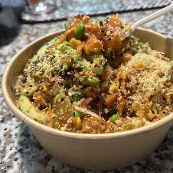 Poke Fresh - Salmon Lover Bowl - Poke Near Me - Alpharetta, Georgia Poke Fresh - Salmon Lover Bowl - Poke Near Me - Alpharetta, Georgia