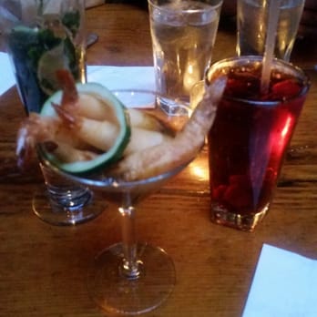 Sea Thai - Martini shrimp appetizer. Coke with lotsa cherries. - Thai Near Me - Brooklyn, New York Sea Thai - Martini shrimp appetizer. Coke with lotsa cherries. - Thai Near Me - Brooklyn, New York