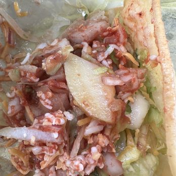 Mexican Riviera - Potato taco - you can see a slice on top, lightly sautéed not fried - Mexican Near Me - Torrance, California Mexican Riviera - Potato taco - you can see a slice on top, lightly sautéed not fried - Mexican Near Me - Torrance, California