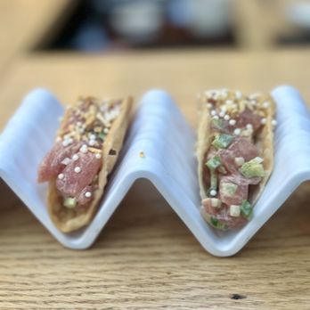 Sushi Lab Rooftop - Tuna tacos - Japanese Near Me - New York, New York Sushi Lab Rooftop - Tuna tacos - Japanese Near Me - New York, New York