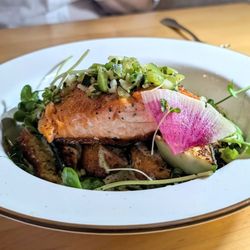 Elements Restaurant - King salmon