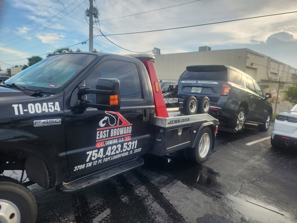 EAST BROWARD TOWING Updated June 2024 Request a Quote Fort