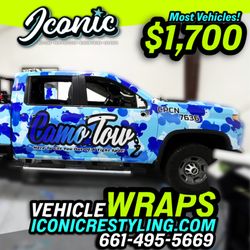 Iconic Auto Restyle - Commercial Wrap Palmdale Lancaster California