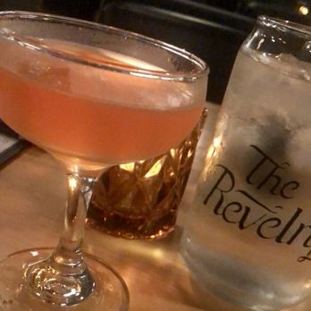 The Revelry - Not Grapefruit cocktail (Vodka, St Germaine, Aperol, Campari & ) - New American Near Me - Rochester, New York The Revelry - Not Grapefruit cocktail (Vodka, St Germaine, Aperol, Campari & ) - New American Near Me - Rochester, New York