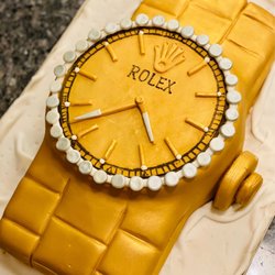 Designer Cakes Co. - 3D Rolex Watch Cake from Jennifer at Designer Cakes Co