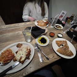 Marias Pizzeria - Chicken parm and calzones