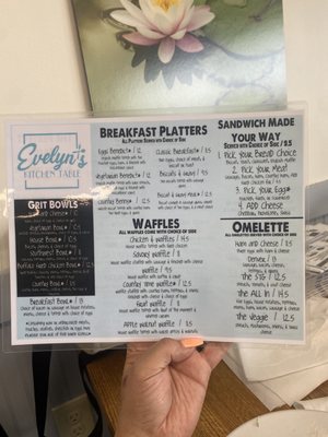 Menu photo 4 Evelyn’s Kitchen Table Kingsport, TN