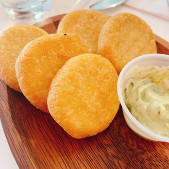 Bocas Grill Kendall - Arepitas with cilantro aioli - Latin American Near Me - Miami, Florida Bocas Grill Kendall - Arepitas with cilantro aioli - Latin American Near Me - Miami, Florida