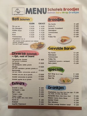 Menu photo 1 De Roti Shop Delft, ZH