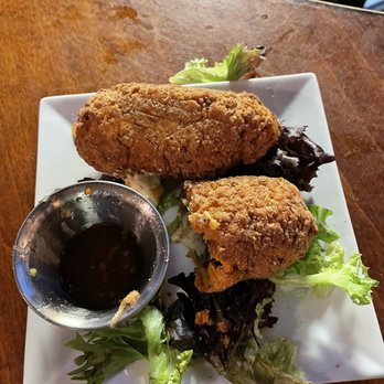 The Fork n Cork - Dinosaur egg appetizer. There were 4. - New American Near Me - Wilmington, North Carolina The Fork n Cork - Dinosaur egg appetizer. There were 4. - New American Near Me - Wilmington, North Carolina