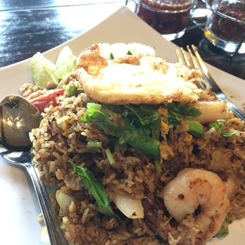 Hunsa Thai Kitchen - Thai fried rice with shrimp add fried egg - Thai Near Me - Seabrook, Texas Hunsa Thai Kitchen - Thai fried rice with shrimp add fried egg - Thai Near Me - Seabrook, Texas
