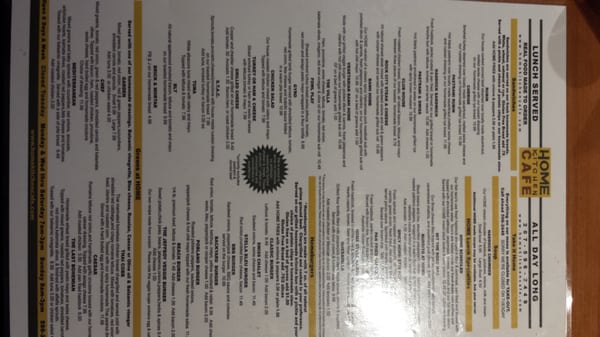 Menu photo 8 Home Kitchen Cafe Rockland, ME