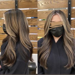 Six Four Styling - This is a highlight/lowlight with extra bright face-framing