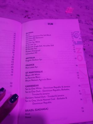 Menu photo 8 Tiki On 18th Washington, DC, DC