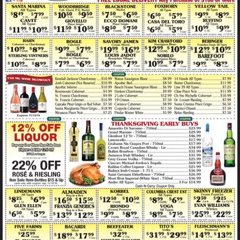 Mar-Kay's Liquor - Circular in question. Center of page 27 listed wines and their prices. Does not say cash only but store insisted it is. - Beer, Wine & Spirits Near Me - Port Jefferson Sta, New York Mar-Kay's Liquor - Circular in question. Center of page 27 listed wines and their prices. Does not say cash only but store insisted it is. - Beer, Wine & Spirits Near Me - Port Jefferson Sta, New York