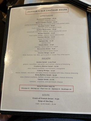 Menu photo 5 Jackson's Old Chatham House Old Chatham, NY Menu photo 5 Jackson's Old Chatham House Old Chatham, NY
