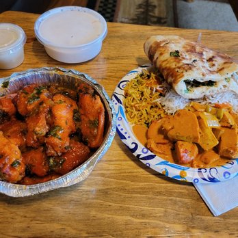 Tandoori Express - Not so Buffalo wings and skimpy chicken Tika masala - Indian Near Me - Oakhurst, California