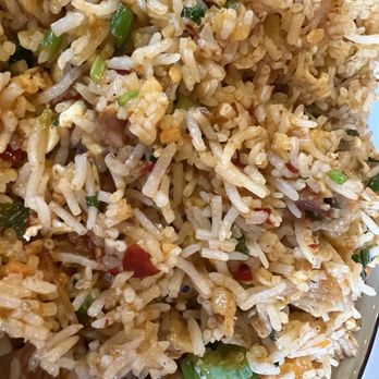 The Monk’s Indian Bistro - Sichuan fried rice with chicken - Indian Near Me - Humble, Texas The Monk’s Indian Bistro - Sichuan fried rice with chicken - Indian Near Me - Humble, Texas