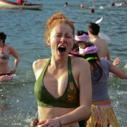 Vancouver Polar Bear Swim - 2012 swim expression says it all