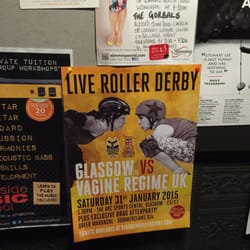 The Bungo - Roller derby poster!