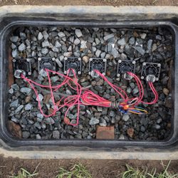 Donnie B's Sprinkler Systems - front manifold