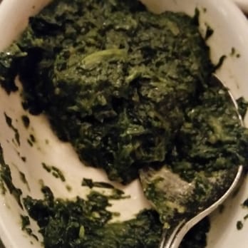 Peter Luger - Cream of spinach - Steakhouses Near Me - Brooklyn, New York Peter Luger - Cream of spinach - Steakhouses Near Me - Brooklyn, New York
