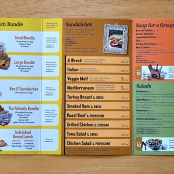 Potbelly - Catering Menu - Sandwiches Near Me - Wilmington, North Carolina