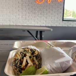 Tofusion Burrito