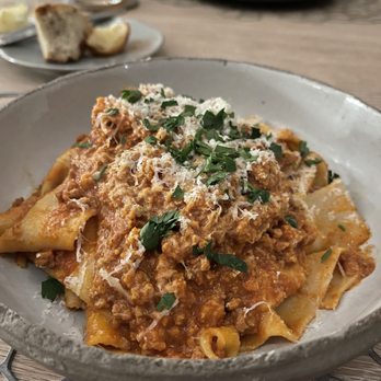 Knife & Spoon - Pappardelle Bolognese - Seafood Near Me - Orlando, Florida Knife & Spoon - Pappardelle Bolognese - Seafood Near Me - Orlando, Florida
