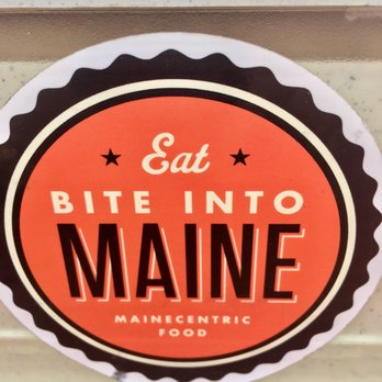 Bite Into Maine - Free sticker - Seafood Near Me - Cape Elizabeth, Maine