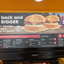 ampm - Hot food prices.