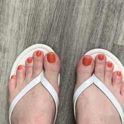 Sunterra Nails & Spa - Shellac Pedi-Thanks Meme Good Job!
