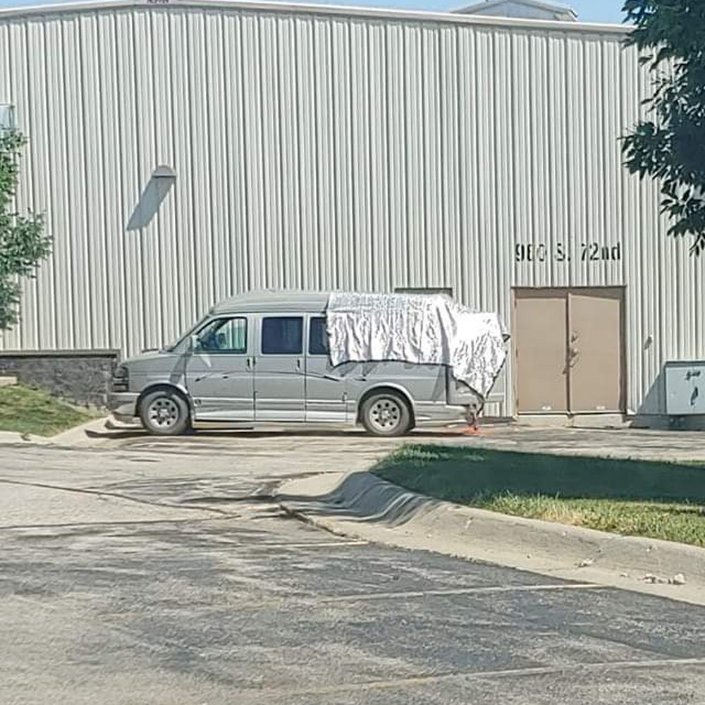 Bonafide Dog Academy - Van where multiple dogs are kept. - Pet Training Near Me - Omaha, Nebraska