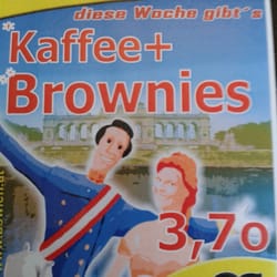 Schwarz - Statt Kaffee mit Guglhupf ißt der Kaiser neuerdings 'Brownies'...
das ist die Neue Wiener Tradition. ;)