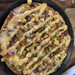 Hawaiian BBQ pizza