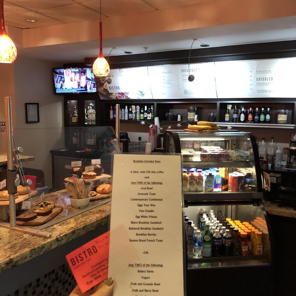Hotel breakfast menu
